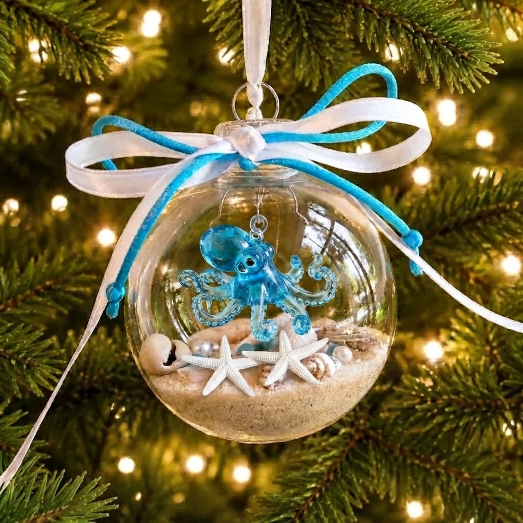 Ocean Ball Christmas Ornament