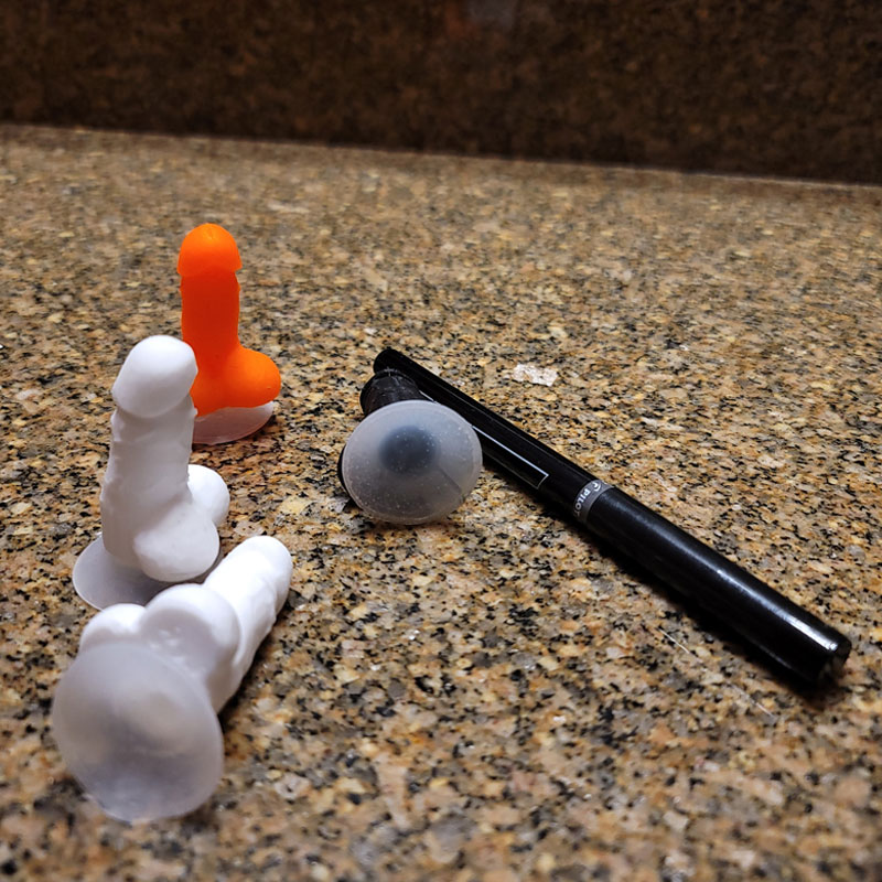 Nice Parking Dick Prank Gag Gift With Suction Cup