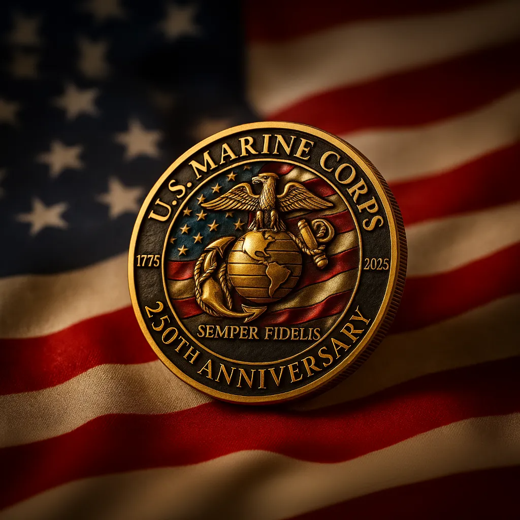 U.S. Navy Veterans Tribute Coin-250 Years of Service