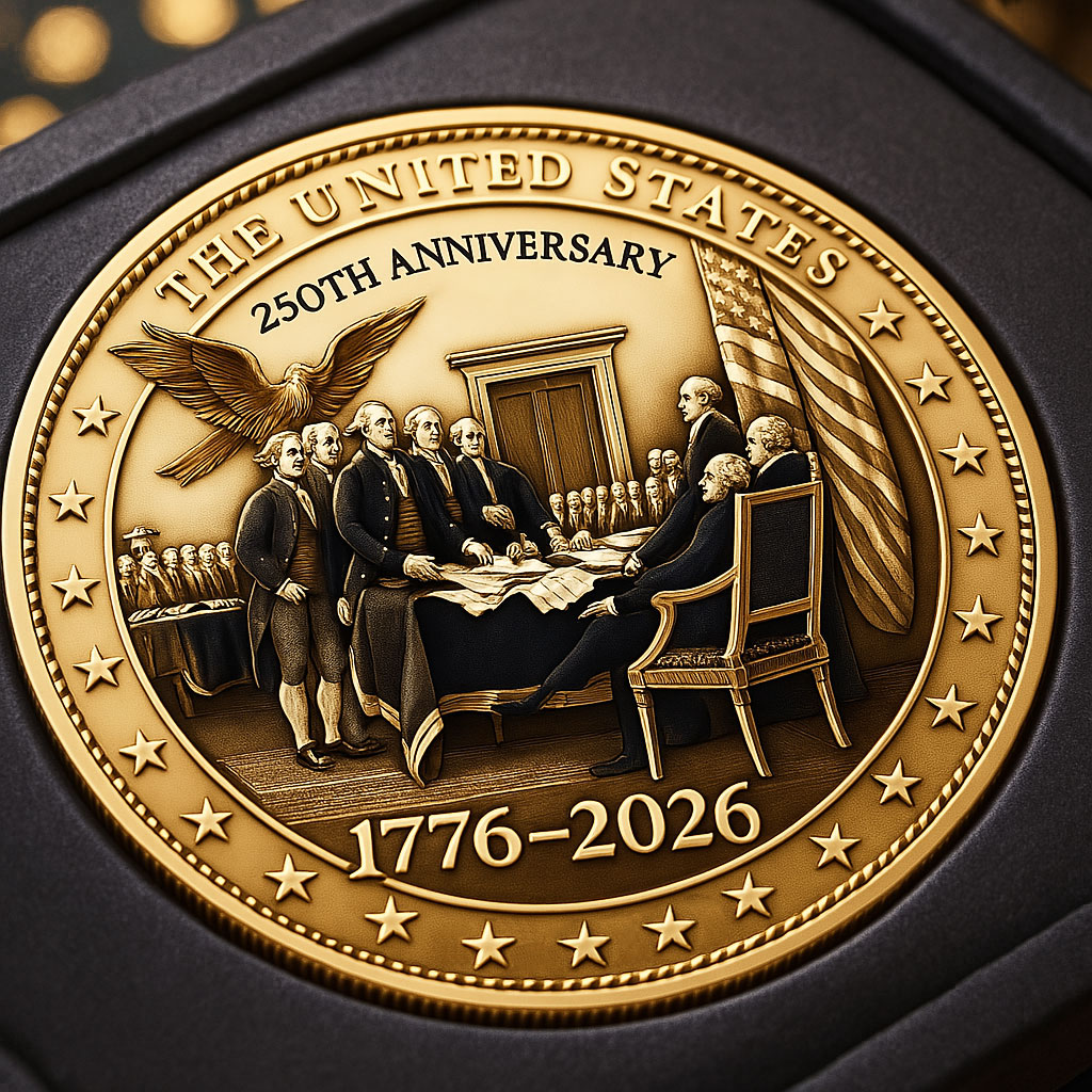 Limited Edition 250th Anniversary Commemorative Coins 🇺🇸