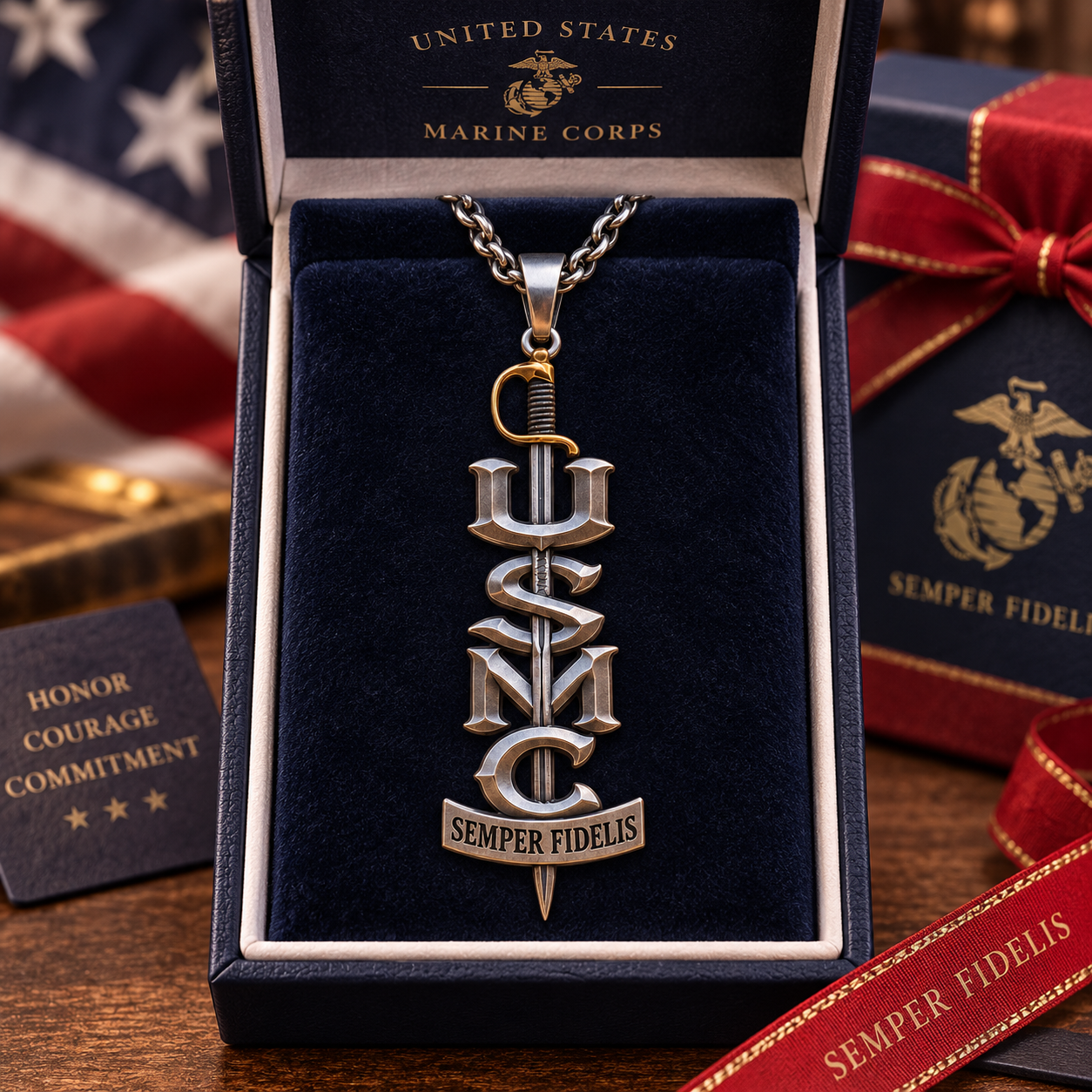 USMC Necklace
