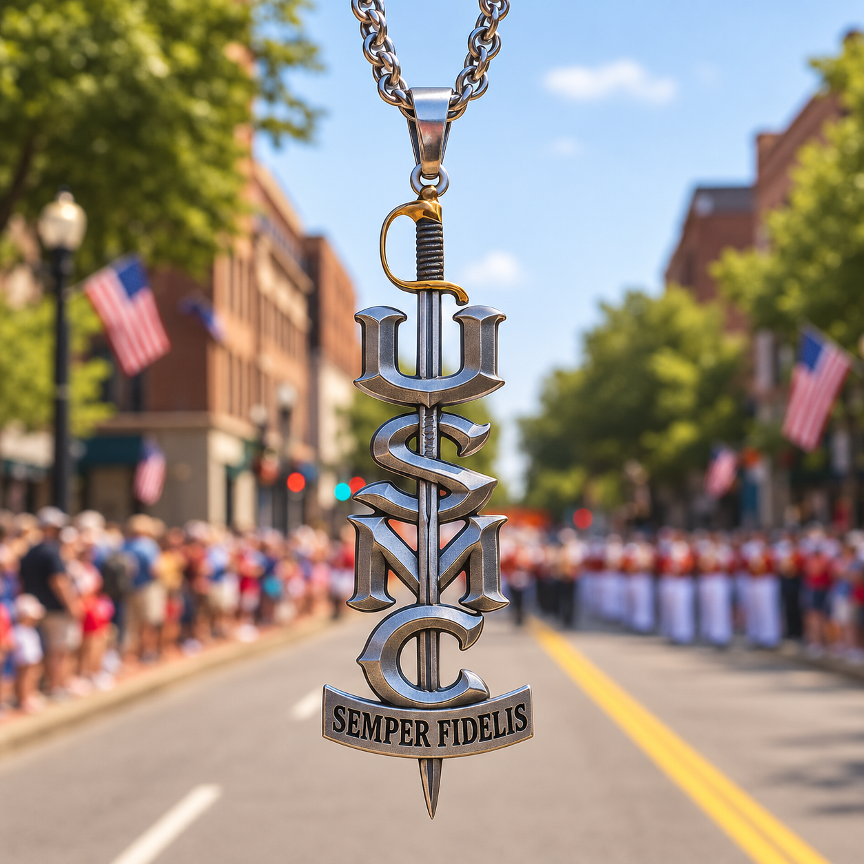 USMC Necklace