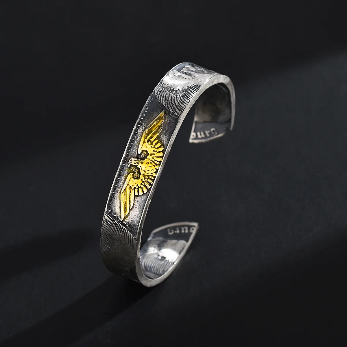 German Mark Silver Coin Bangle/Ring