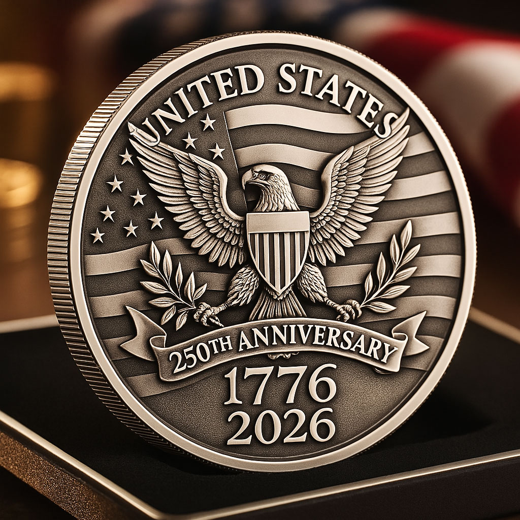 Limited Edition 250th Anniversary Commemorative Coins 🇺🇸