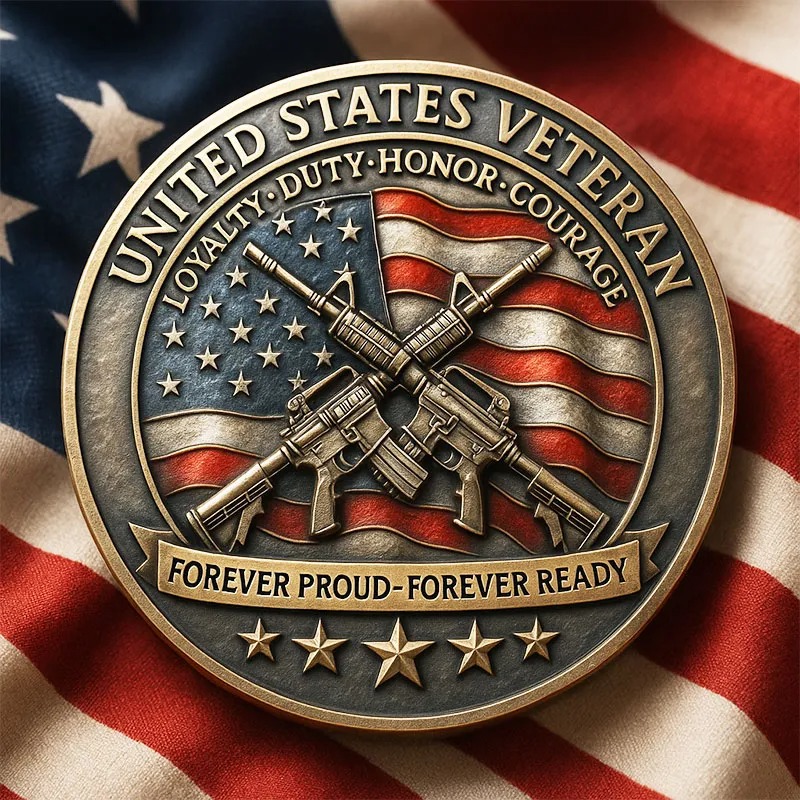 I Am a Veteran Commemorative Coin