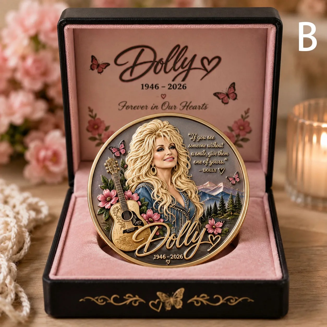 Dolly Parton Memorial Commemorative Coin