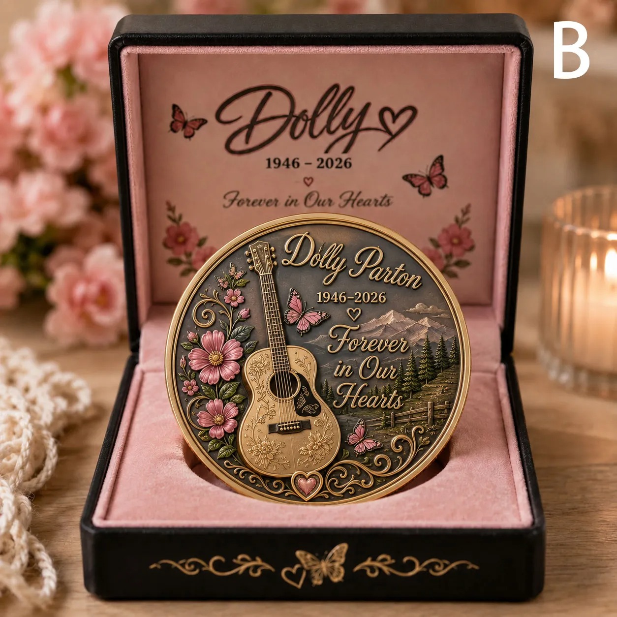 Dolly Parton Memorial Commemorative Coin