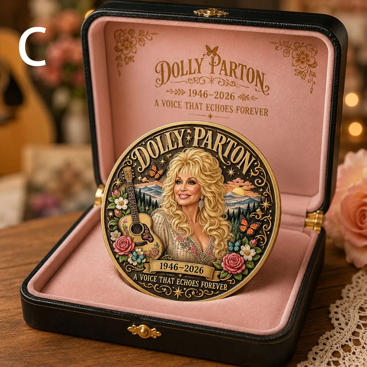 Dolly Parton Memorial Commemorative Coin
