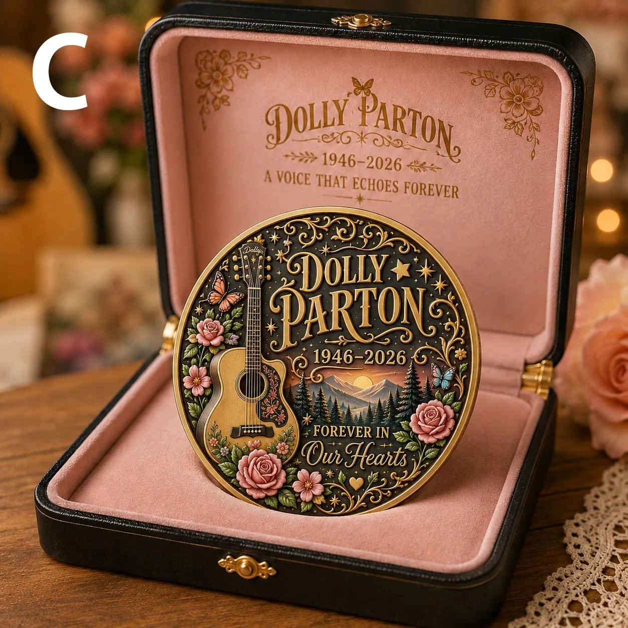 Dolly Parton Memorial Commemorative Coin