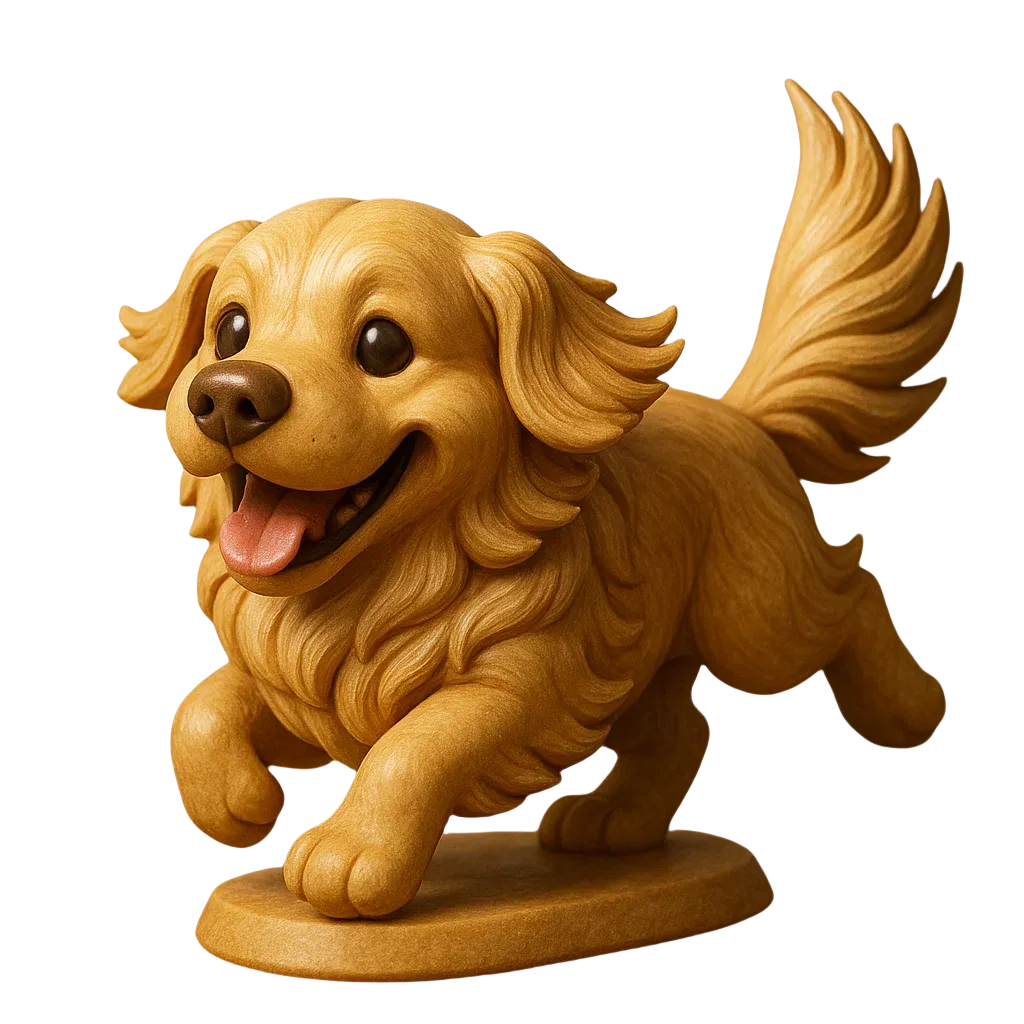 Fun Golden Retriever Advent Calendar 2025