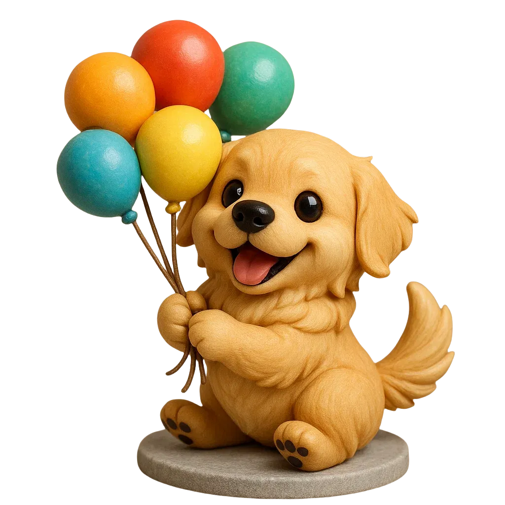 Fun Golden Retriever Advent Calendar 2025