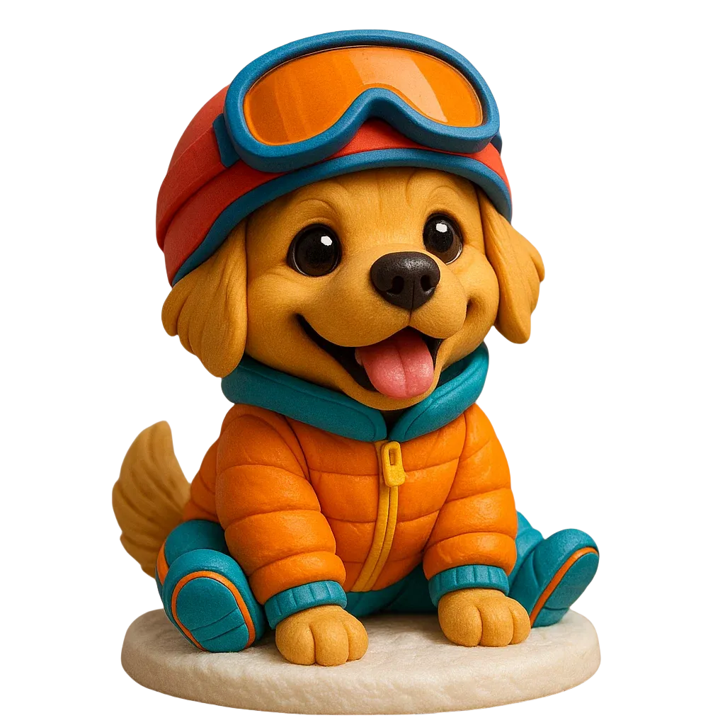 Fun Golden Retriever Advent Calendar 2025