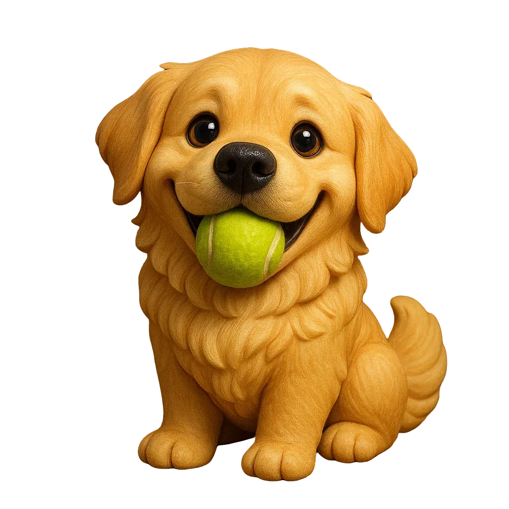 Fun Golden Retriever Advent Calendar 2025