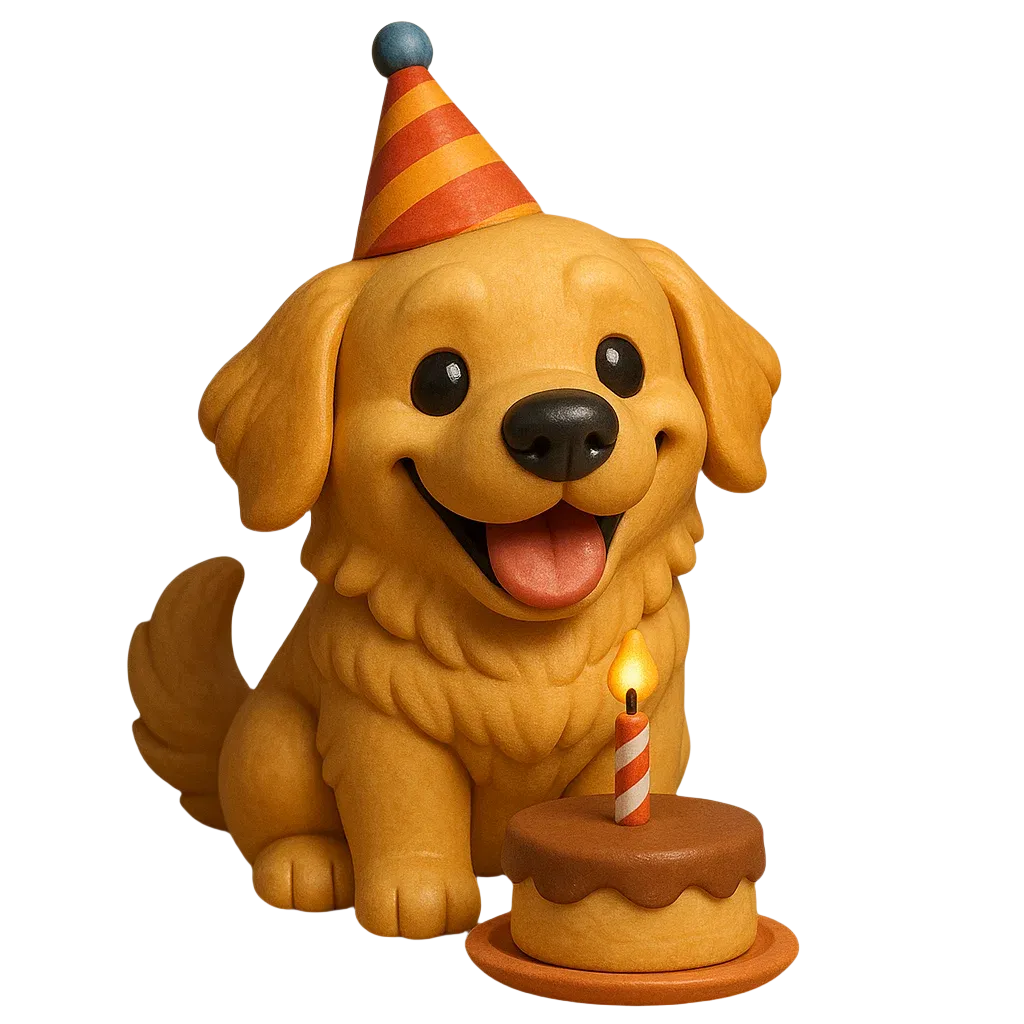 Fun Golden Retriever Advent Calendar 2025