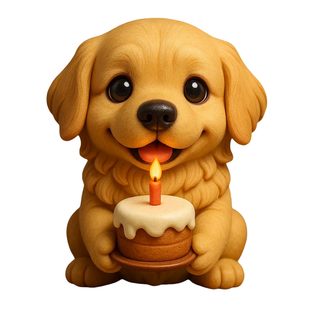Fun Golden Retriever Advent Calendar 2025