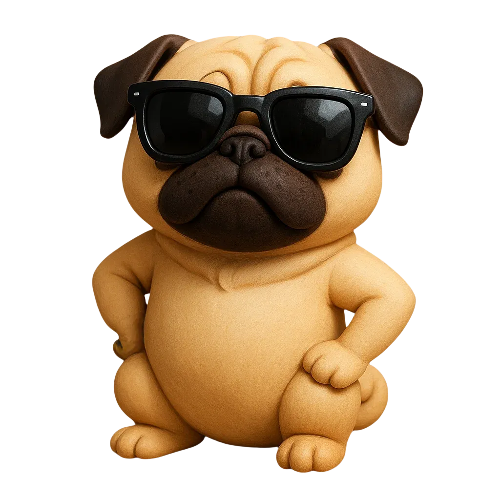 Fun Pug Advent Calendar 2025