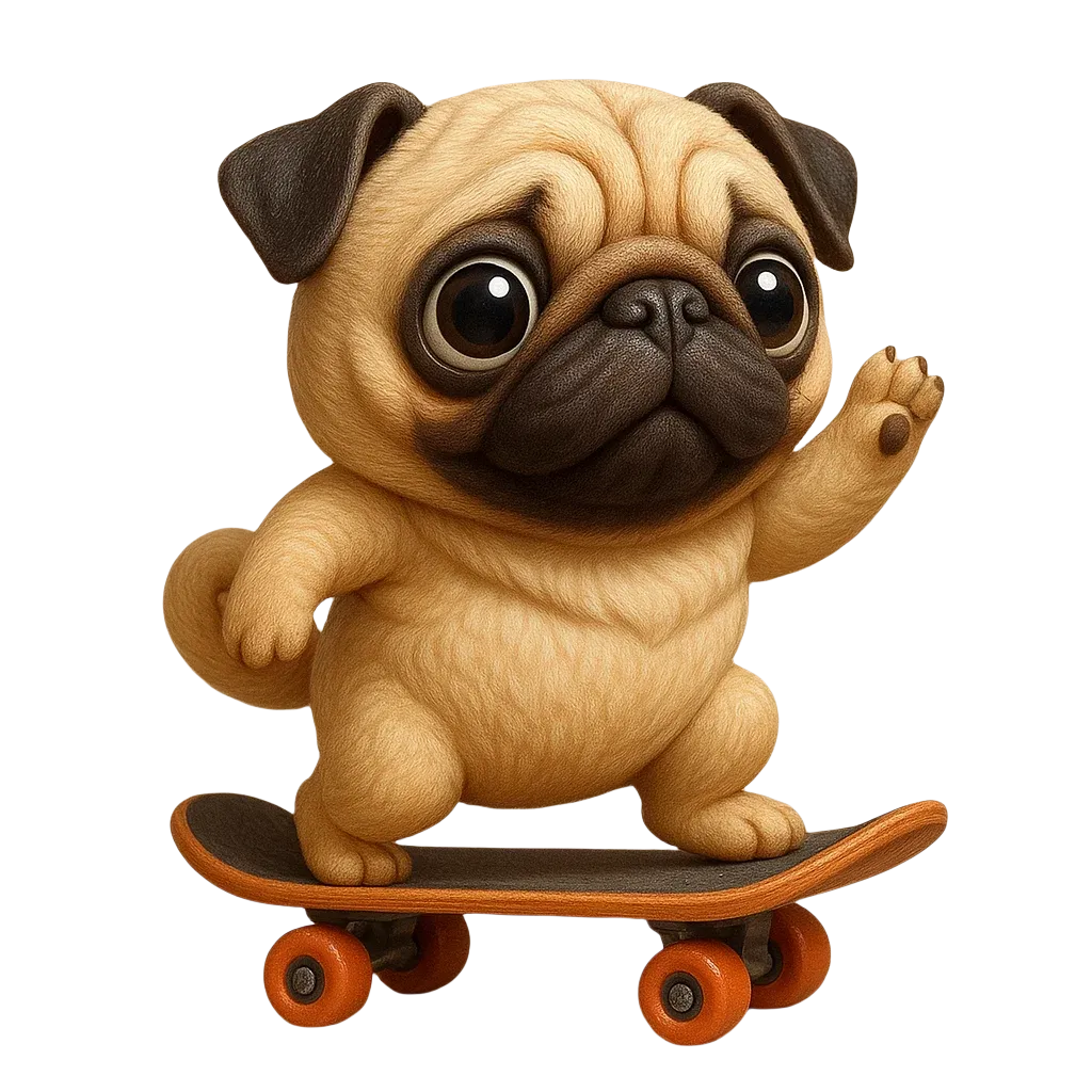 Fun Pug Advent Calendar 2025