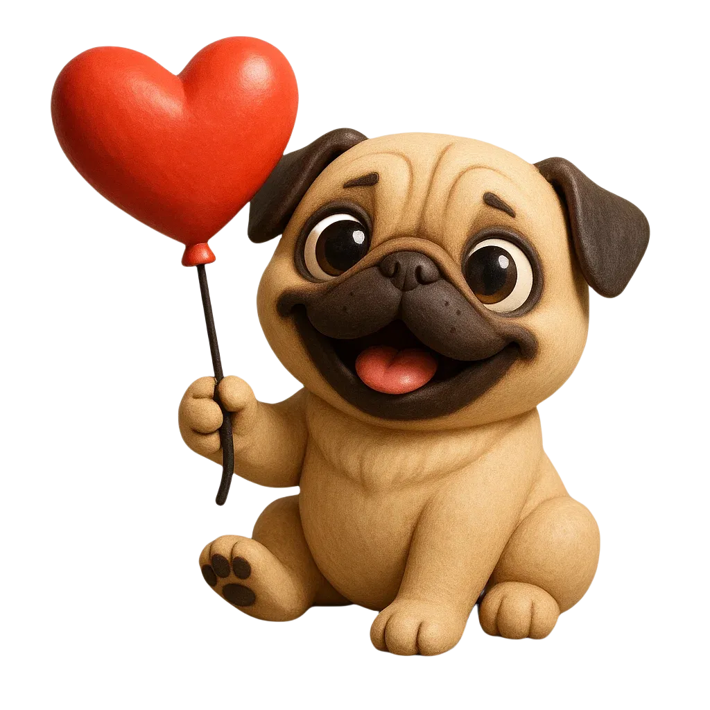Fun Pug Advent Calendar 2025