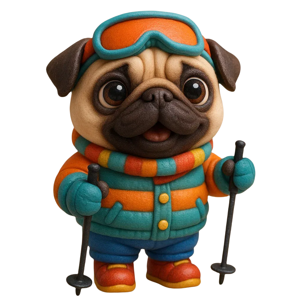 Fun Pug Advent Calendar 2025