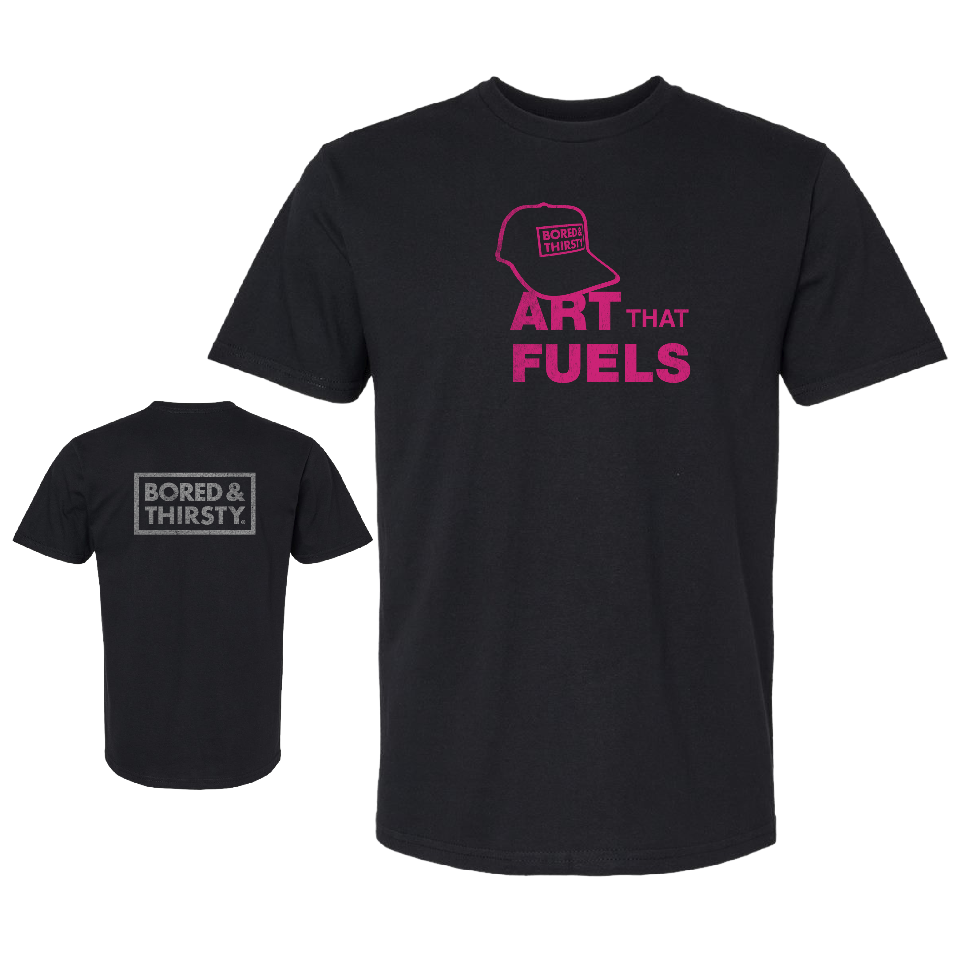 ART THAT FUELS VINTAGE LOGO TEE 