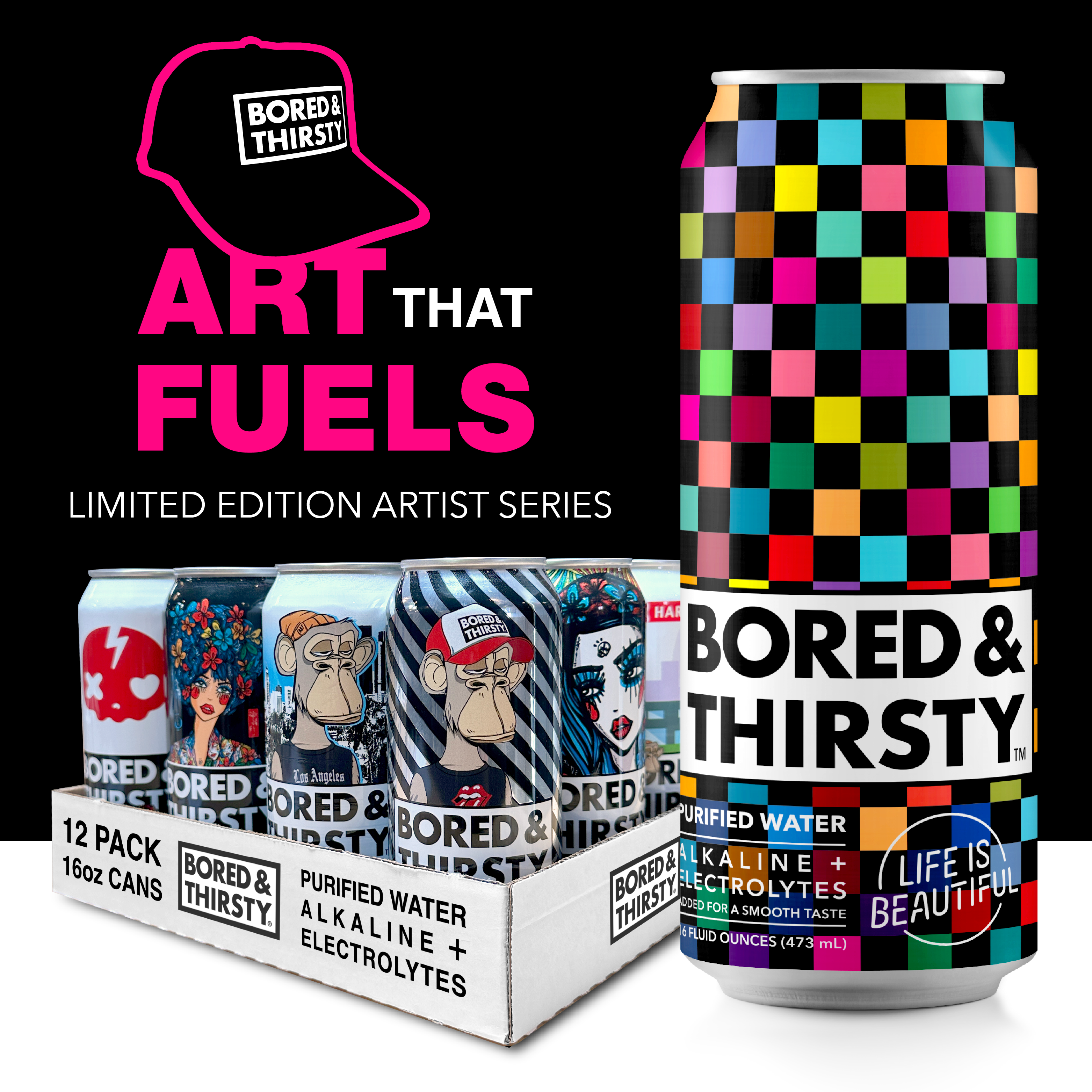 SUPREME WATER with ELECTROLYTES COLLAB VARIETY PACK