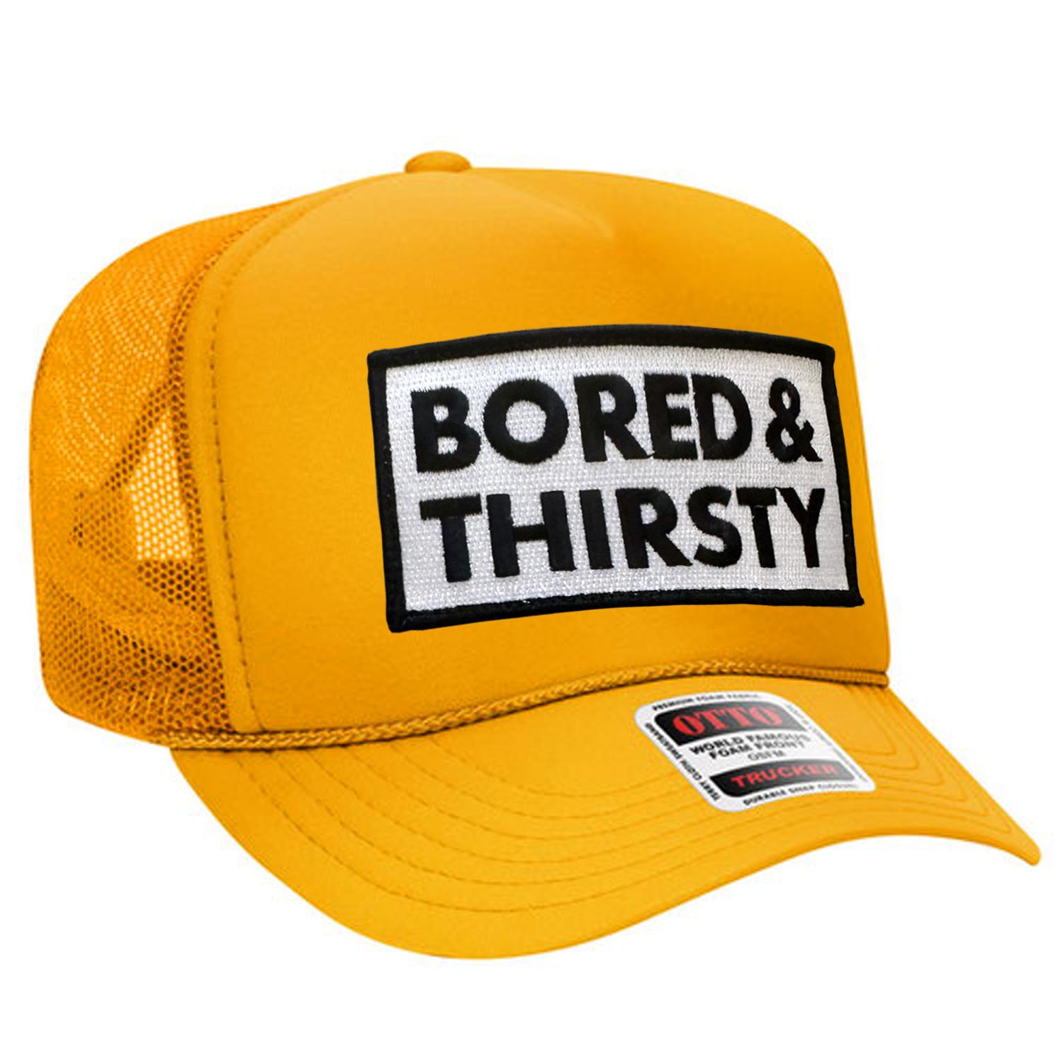 TRUCKER HAT - GOLD