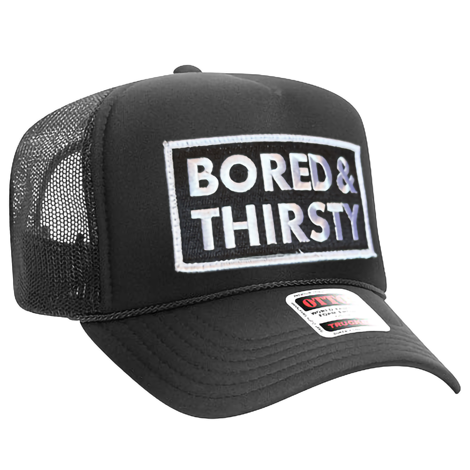 TRUCKER HAT - BLACK