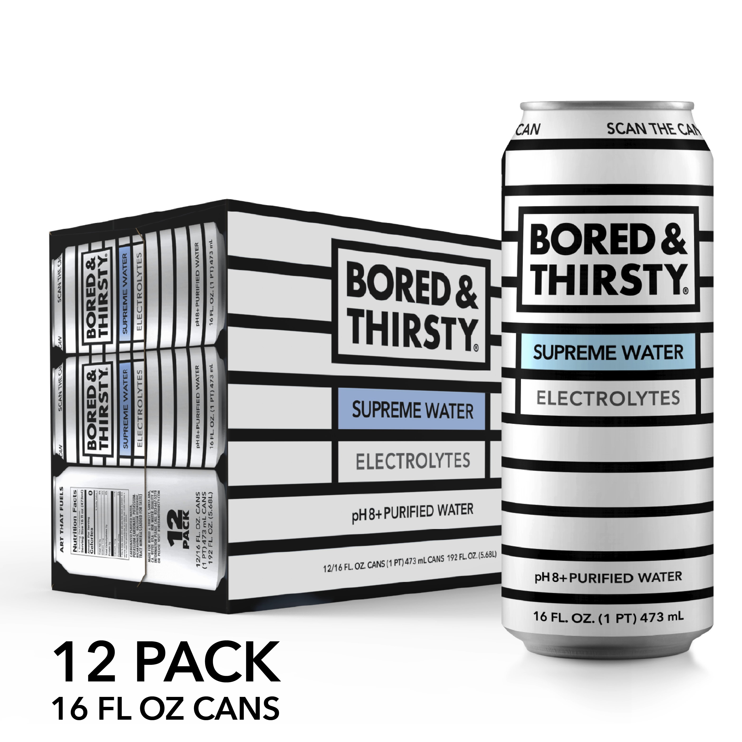 SUPREME WATER with ELECTROLYTES