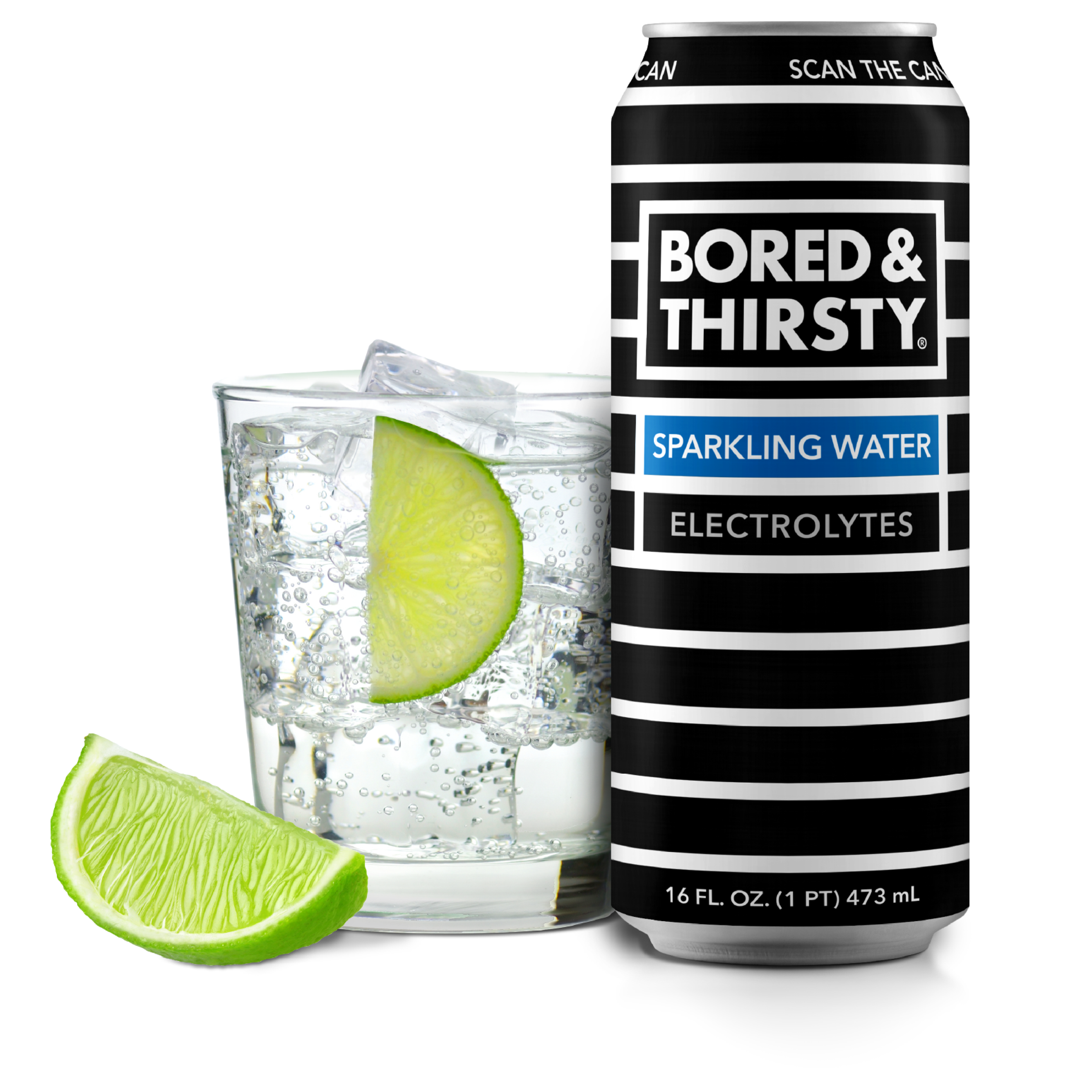 SPARKLING WATER with ELECTROLYTES
