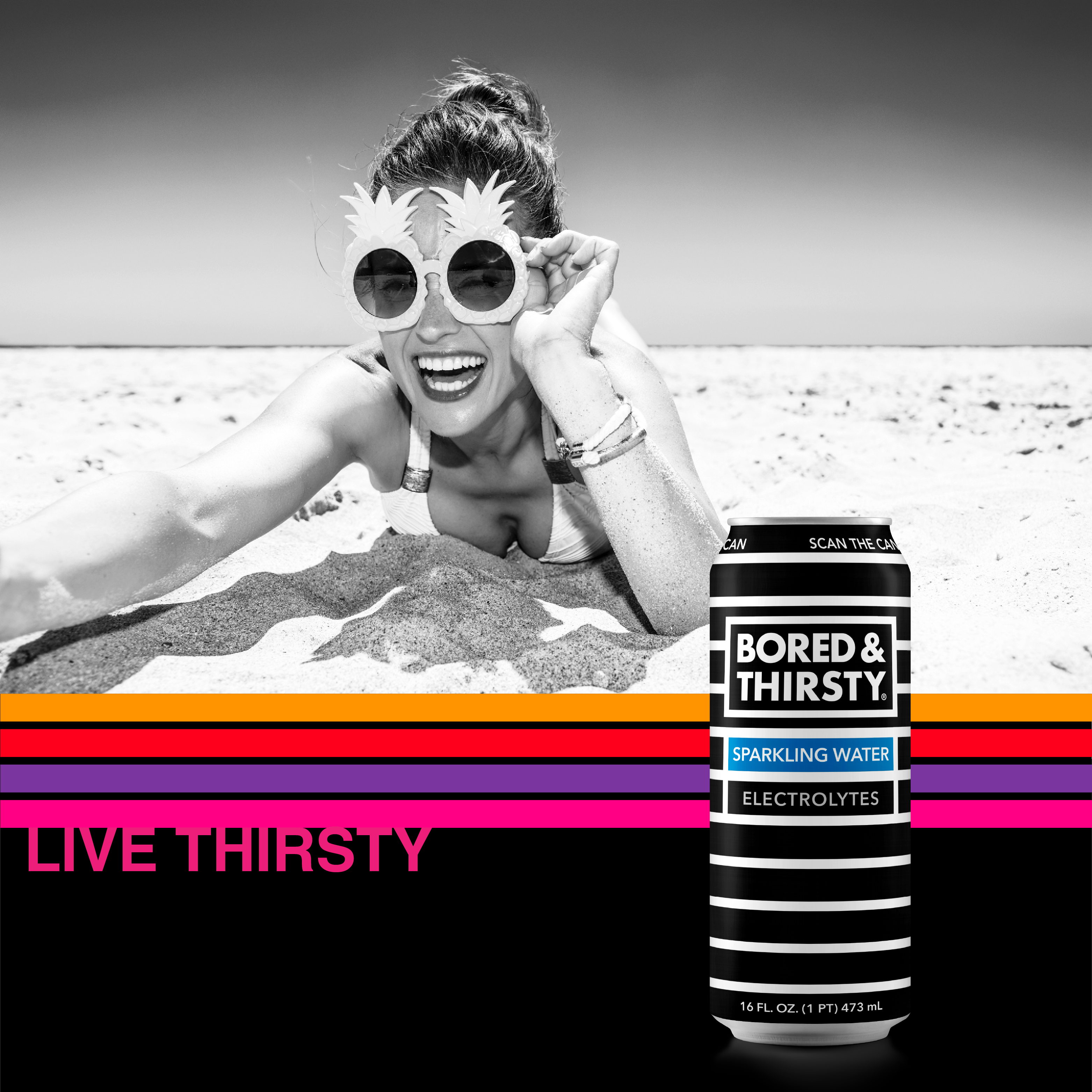 SPARKLING WATER with ELECTROLYTES