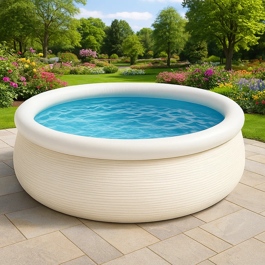 Piscine autoportée 300x300x70 cm avec échelle QwyIhlpn16JL-Meuzen