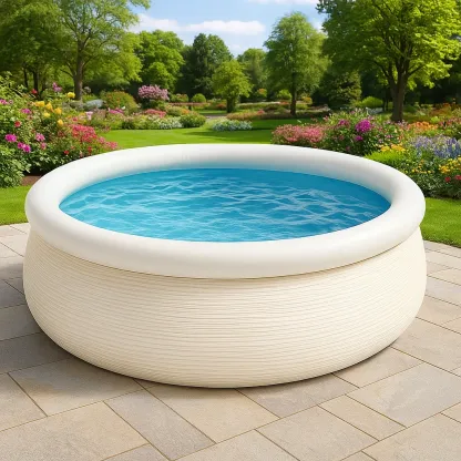 Piscine autoportée 300x300x70 cm avec échelle QwyIhlpn16JL-Meuzen