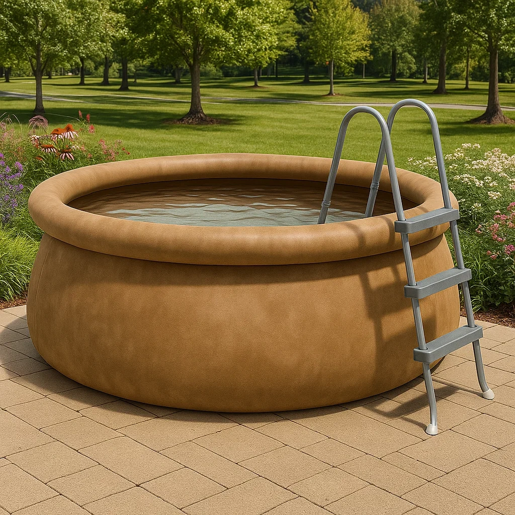 Piscine autoportée 300x300x70 cm avec échelle WEWaxKQL28yD-Meuzen