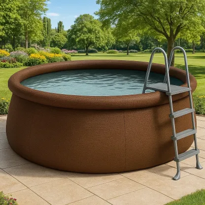 Piscine autoportée 300x300x70 cm avec échelle jPuSUDsJ40ec-Meuzen