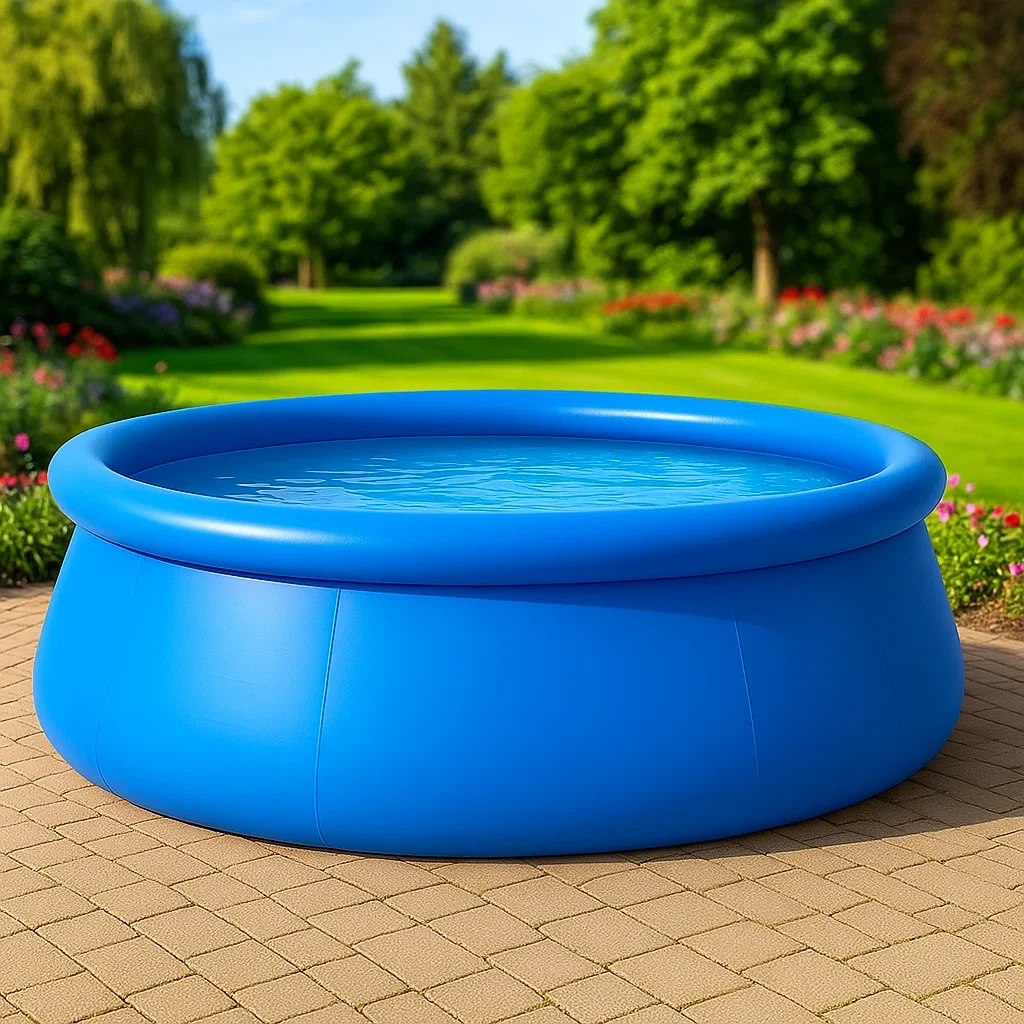 Piscine autoportée 472x472x104 cm, couleur bleue, avec échelle, avec filtre gdJNKUlY47Hk-Meuzen