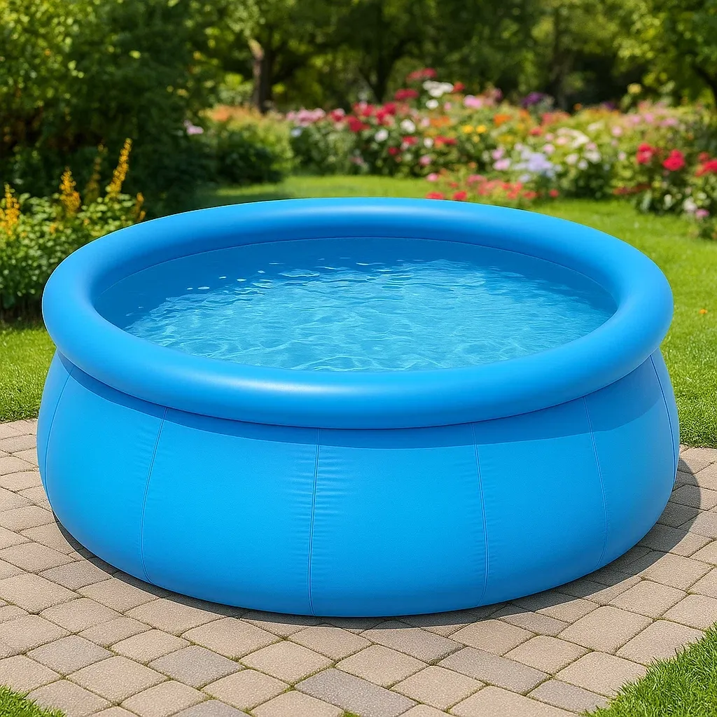 Piscine autoportée 300x300x70 cm avec échelle EwitloHC52gB-Meuzen