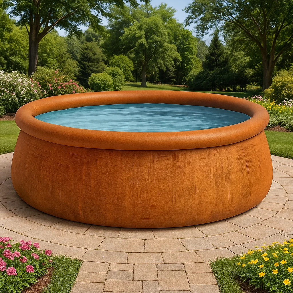 Piscine autoportée 300x300x70 cm avec échelle ltTirgPu64ZO-Meuzen