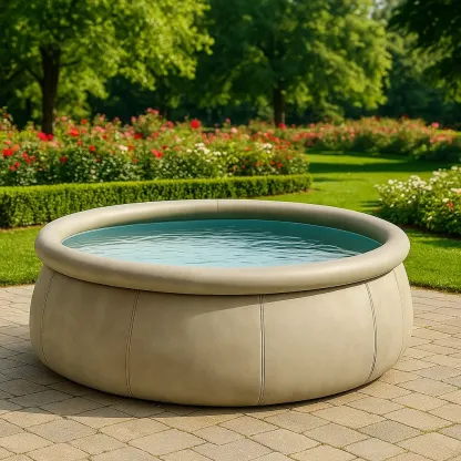 Piscine autoportée 300x300x70 cm avec échelle KnPdQsAC70iU-Meuzen