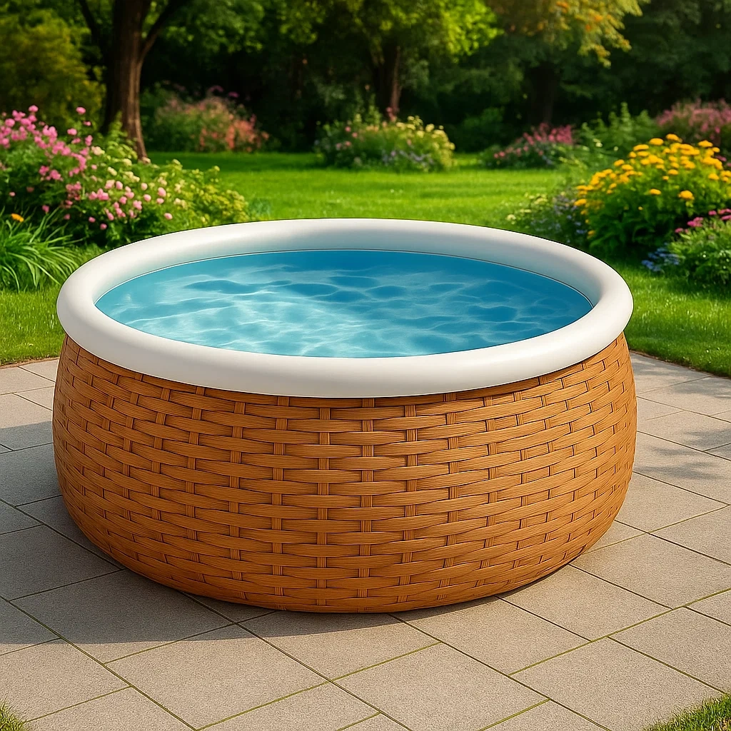 Piscine autoportée 300x300x70 cm avec échelle NYjXBFPl82An-Meuzen