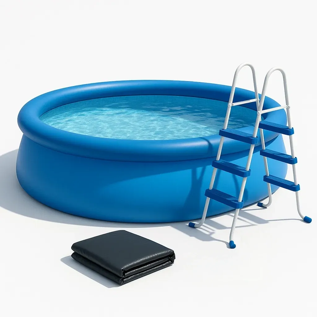 Piscine autoportée 300x300x70 cm avec échelle sSEcIxeh22gP-Meuzen