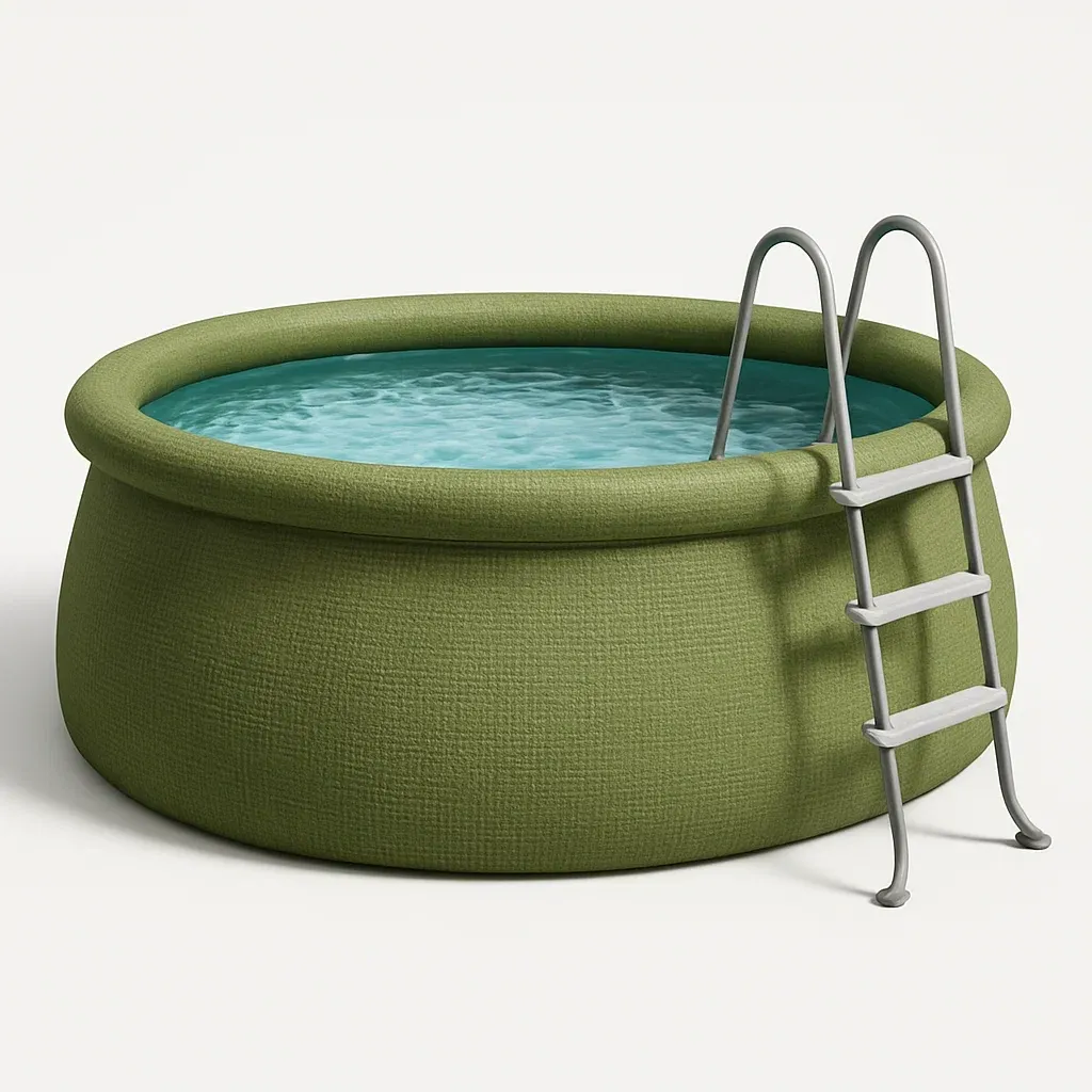 Piscine autoportée ronde avec échelle et filtre à cartouche vert/blanc 300x300x90 cm zulMqgzA26tM-Meuzen