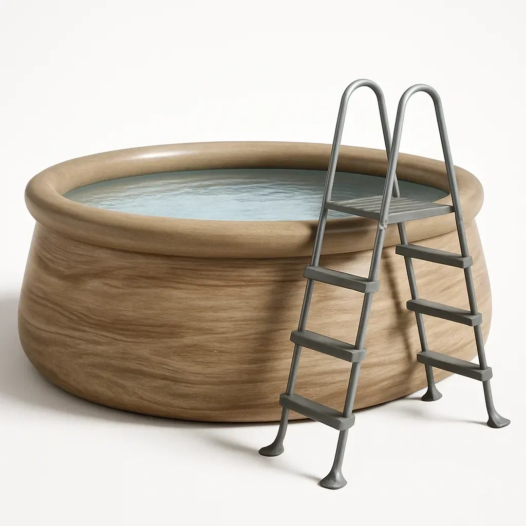 Piscine autoportée 300x300x70 cm avec échelle seykEKrZ34xy-Meuzen