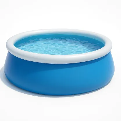 Piscine autoportée bleu/blanc 305x305x76 cm avec échelle et filtre à cartouche UBUlVzqn51ET-Meuzen