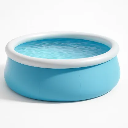 Piscine autoportée 472x472x104 cm, couleur bleu clair / blanc, avec échelle, avec filtre ehAOriOi53Fc-Meuzen