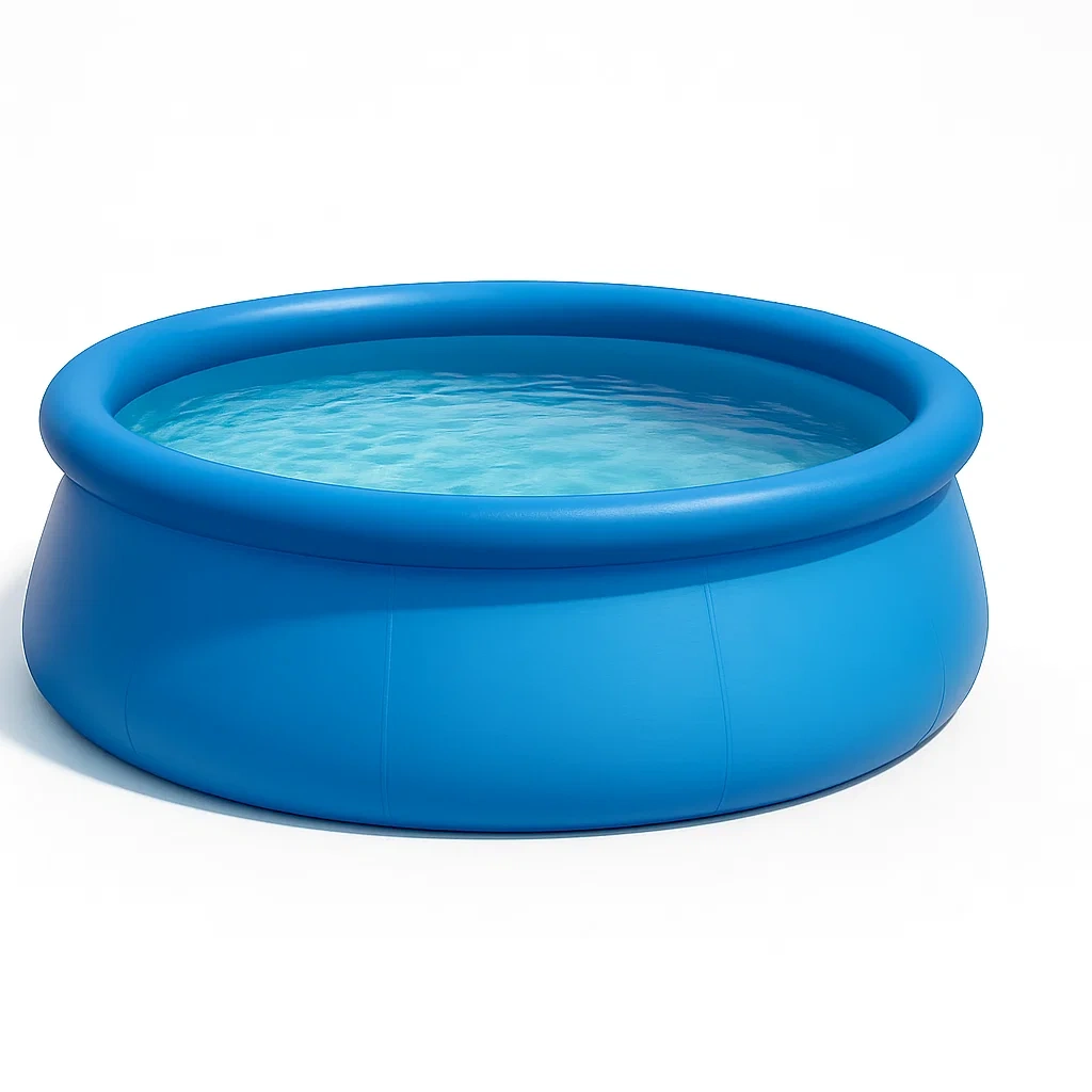 Piscine autoportée bleu 366x366x122 cm avec échelle avec filtre à cartouche IXjjTNjB55PG-Meuzen