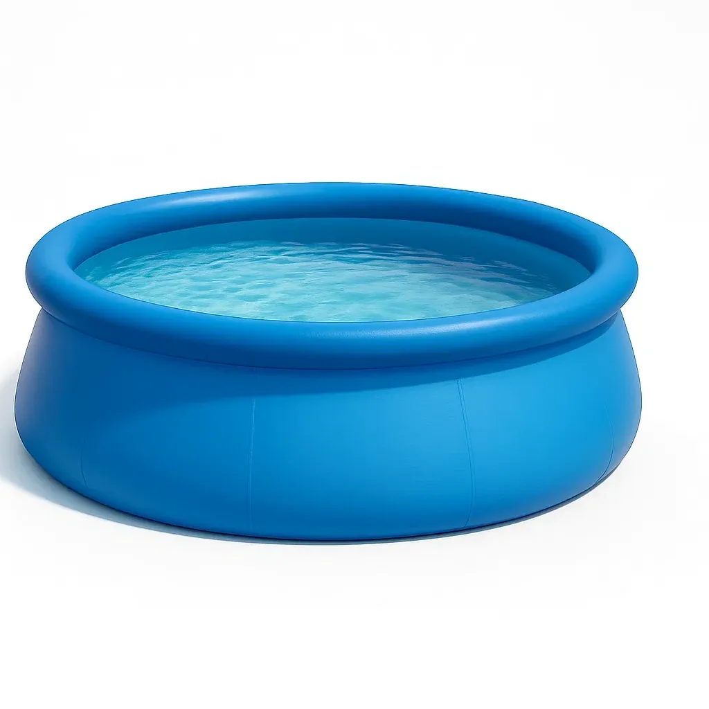 Piscine autoportée bleu 366x366x122 cm avec échelle avec filtre à cartouche IXjjTNjB55PG-Meuzen