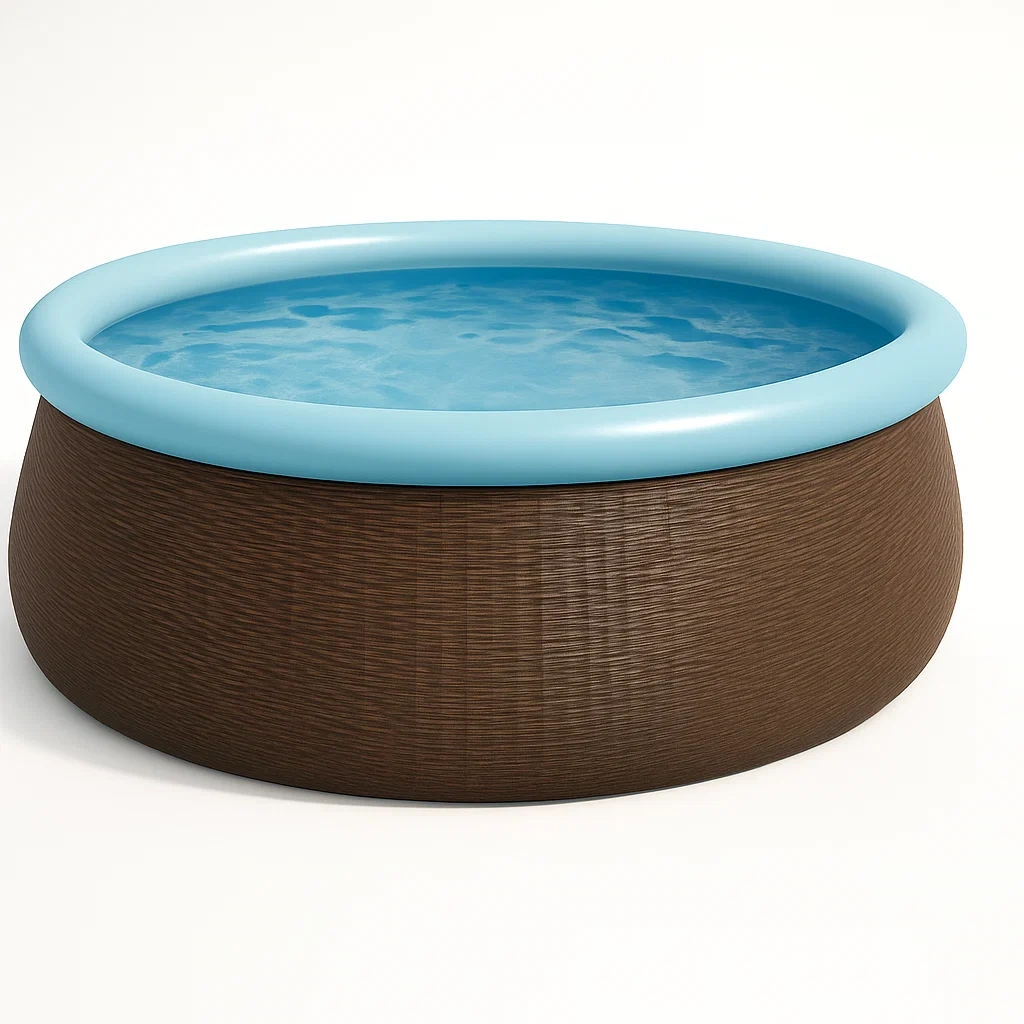 Piscine autoportée 300x300x70 cm avec échelle XeHBlXEV58hm-Meuzen