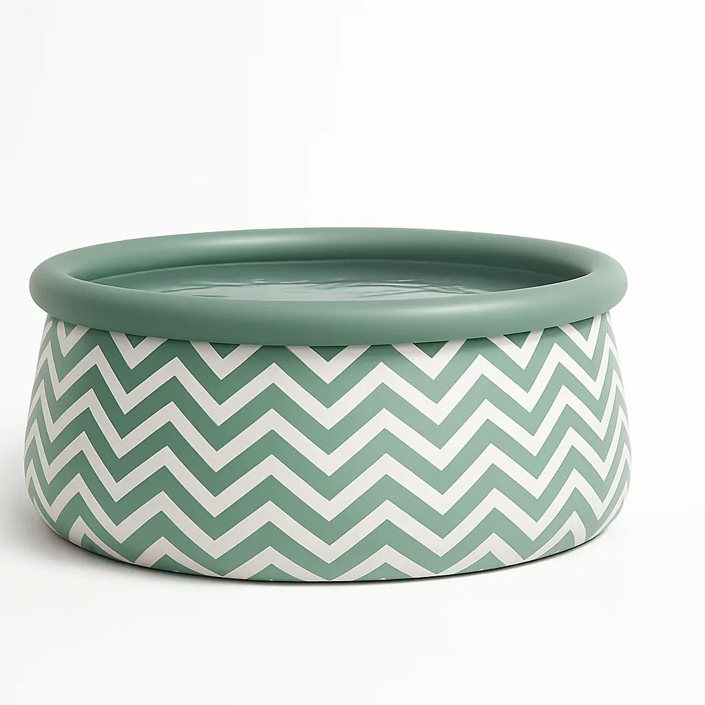 Piscine autoportée 472x472x104 cm, couleur vert / blanc, avec échelle, avec filtre TpBVcduy59gN-Meuzen