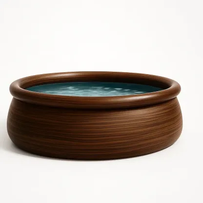 Piscine autoportée marron 366x366x122 cm avec échelle avec filtre à cartouche bHALYrdG67Wo-Meuzen