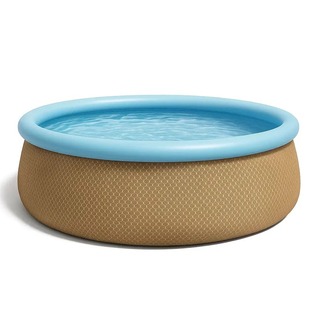Piscine autoportée 472x472x104 cm, couleur beige / bleu, avec échelle, avec filtre zjGGfNUw71Xs-Meuzen